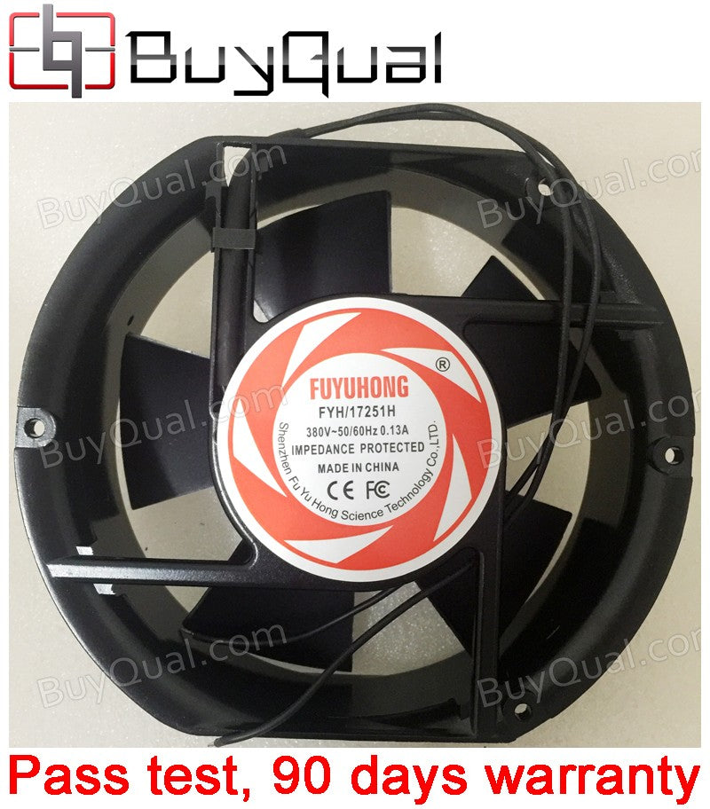 FUYUHONG FYH-17251H 380V 0.13A 49.4W 2wires cooling fan FUYUHONG FYH-17251H 380V 0.13A 49.4W 2wires cooling fan